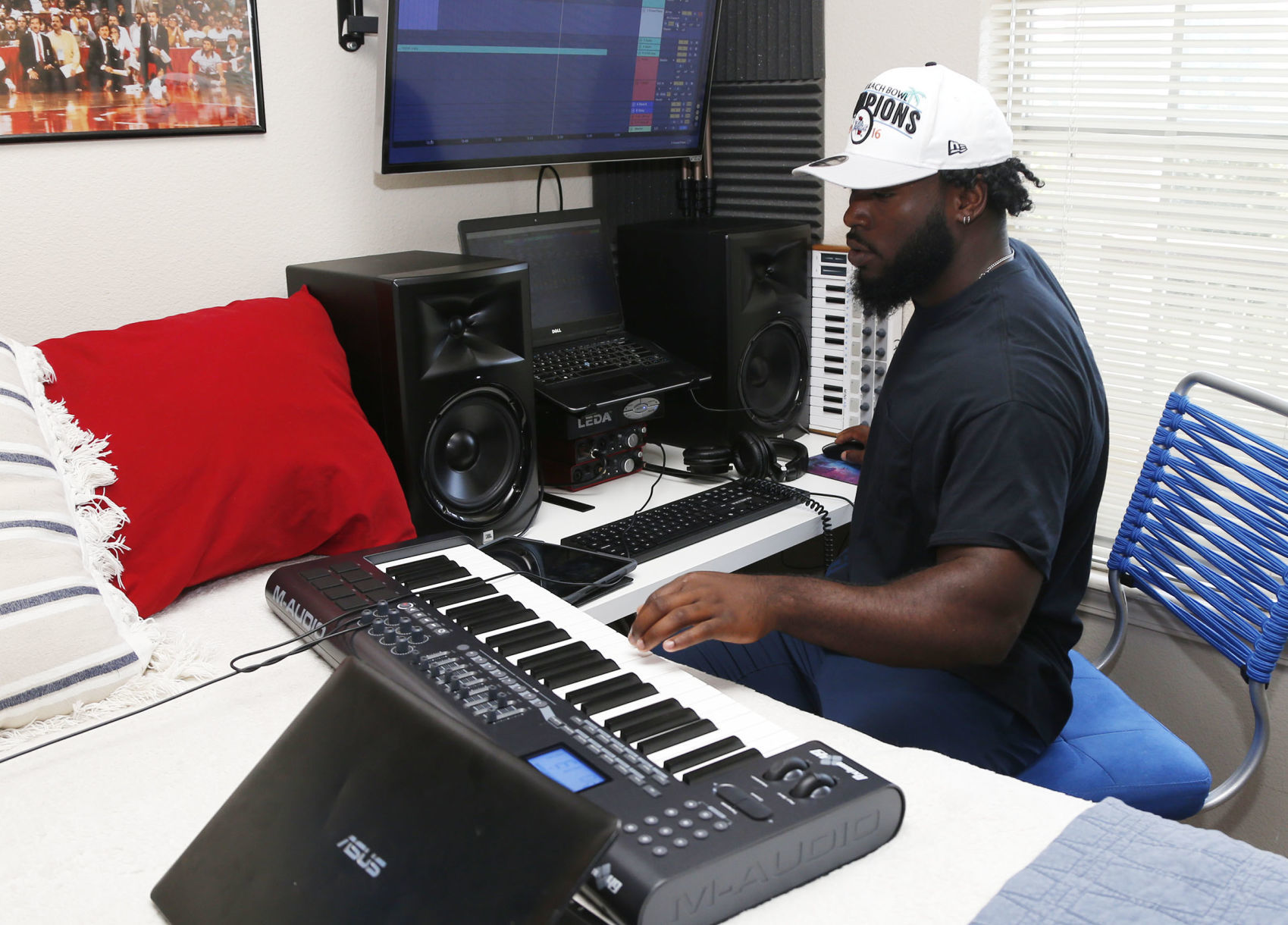 The Renaissance Man: TU running back Corey Taylor II has star quality with a passion for music and entertaining